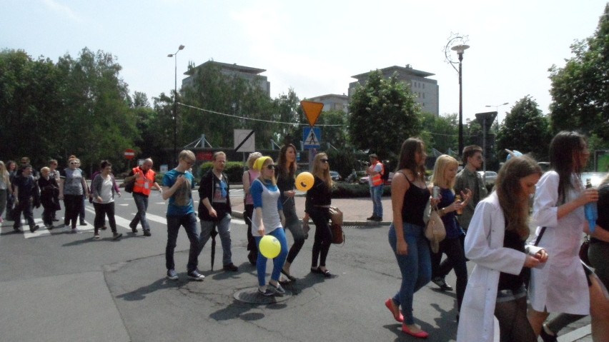 Juwenalia Zagłębiowskie 2015: Korowód studentów na ulicach...