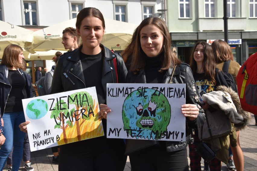 Młodzieżowy Strajk Klimatyczny w Rybniku