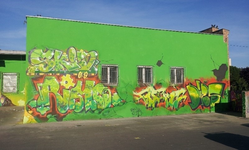 Legalne graffiti zamiast wulgarnych bohomazów. Łódzka spółdzielnia stosuje prewencyjne malowanie