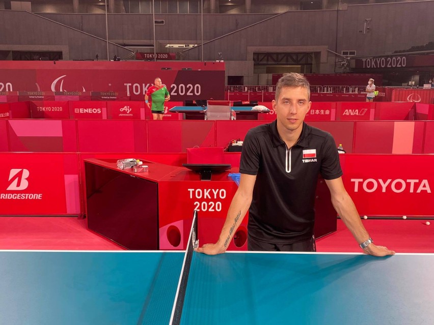 Tenisista stołowy z Kielc Maksym Chudzicki odebrał w Tokio brązowy medal igrzysk paraolimpijskich [ZDJĘCIA]