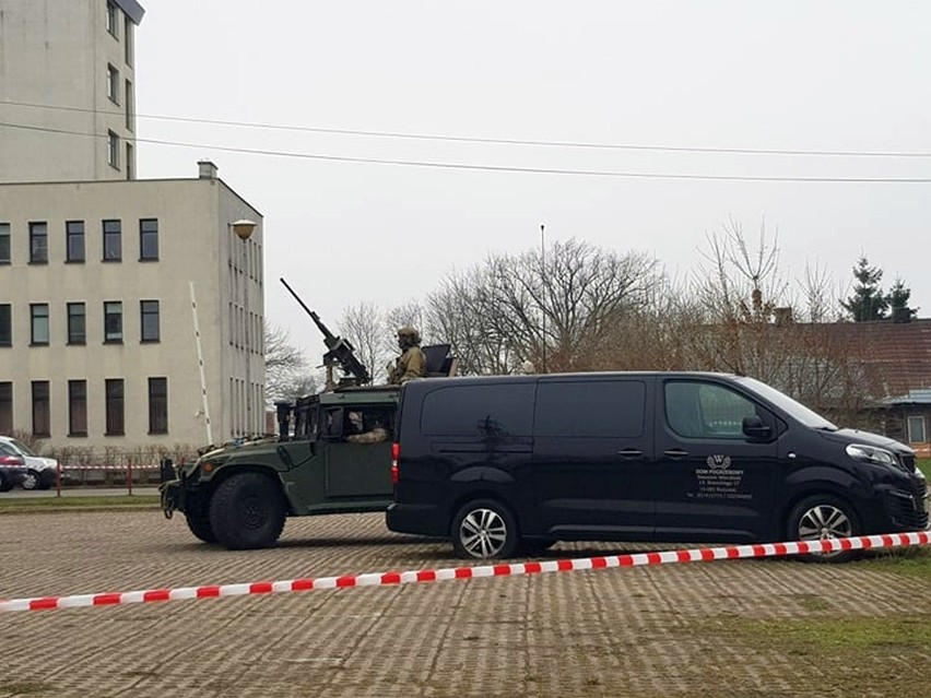 Ćwiczenia specjalnej jednostki wojskowej GROM w Białymstoku