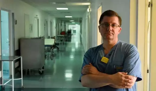 Dr Marek Skiba, regionalny koordynator transplantacyjny