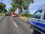 Śmiertelny wypadek na DK91 Rozprza-Niechcice. Autobus potrącił rowerzystkę 
