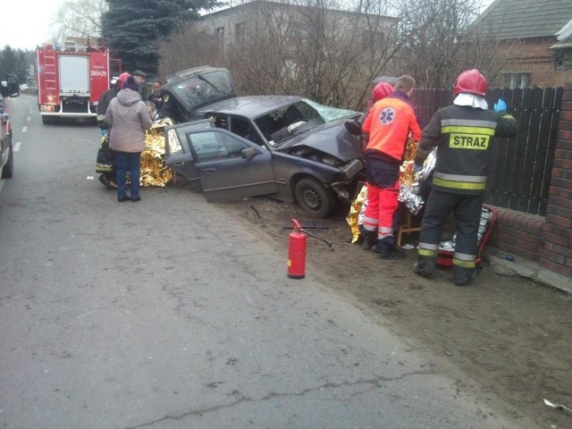 Wypadek w Sasinowie