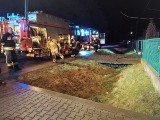 Pożar domu pod Krakowem. Cztery jednostki straży wezwano na pomoc