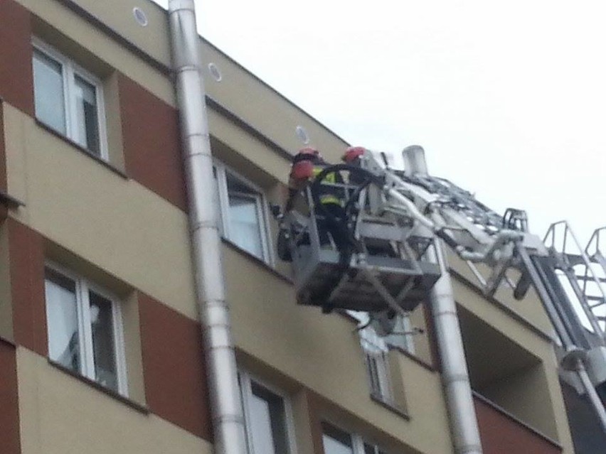 Wrocław: Strażacy ratowali staruszkę na Tarnogaju