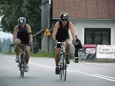 Jazda na rowerze jest nieodzownym elementem triathlonu Fot. Stanisław Krzysztofek