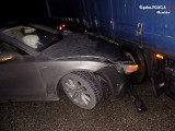 Wypadek na trasie DK1 w Markowicach ZDJĘCIA Trzy osoby ranne