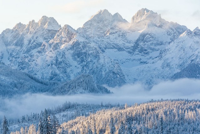 Tatry widziane z Głodówki