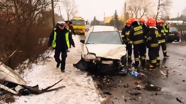 Wypadek w Wodzisławiu Śląskim