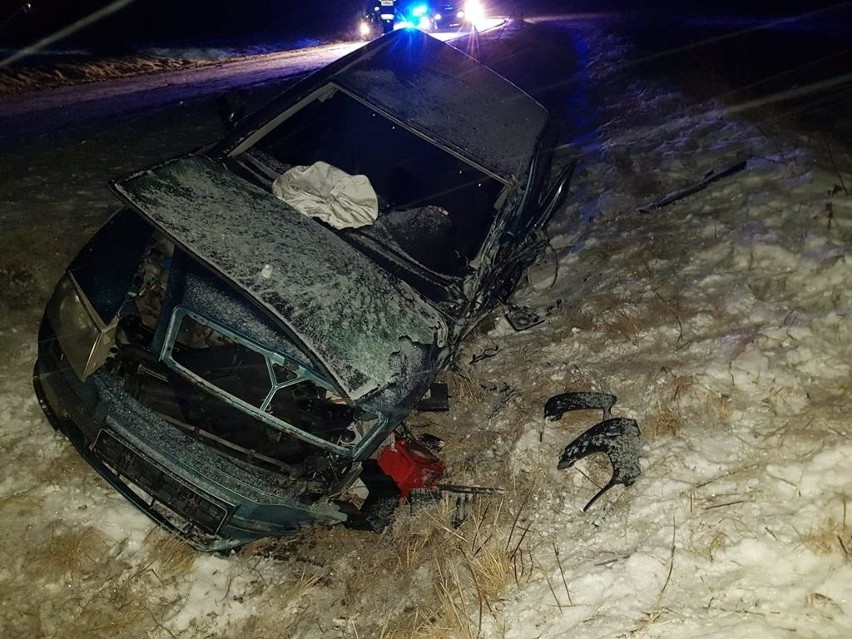 Do zderzenia skody z busem doszło w czwartek około godz. 19,...