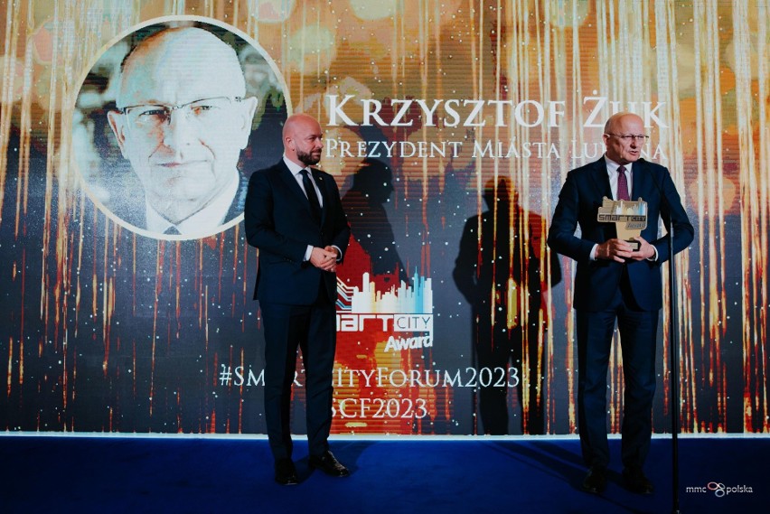 Krzysztof Żuk Człowiekiem Roku 2022 w konkursie Smart City Awards