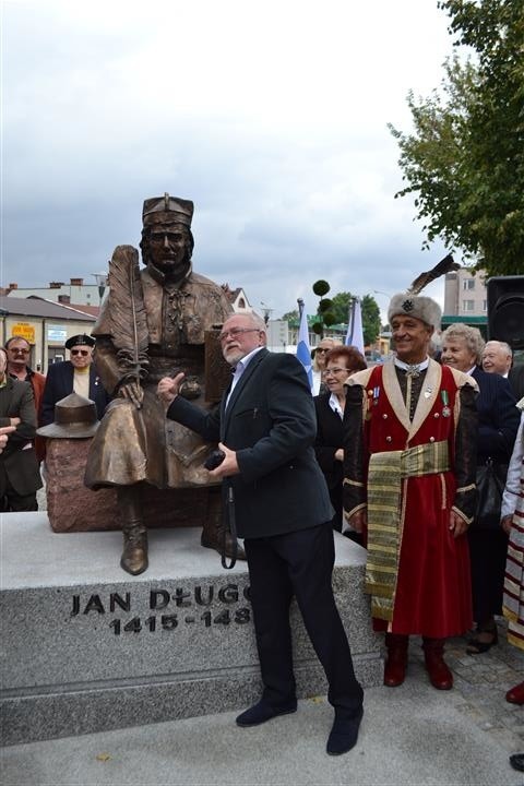 Odsłonięcie pomnika Jana Długosza w Kłobucku