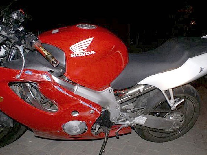 Motocyklista trafił do szpitala