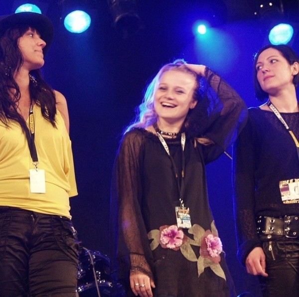Od lewej : Magda Janocha z Kędzierzyna-Koźla, Justyna Pustuła ze Stąporkowa, Magda Suckert z Kielc.