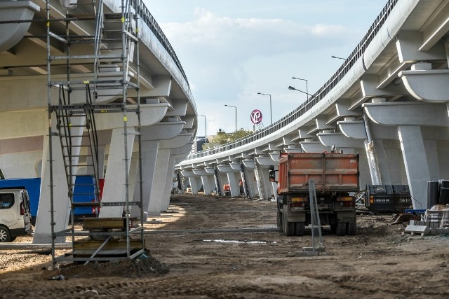 Estakada katowicka już na ukończeniu - wrzesień 2017 r.