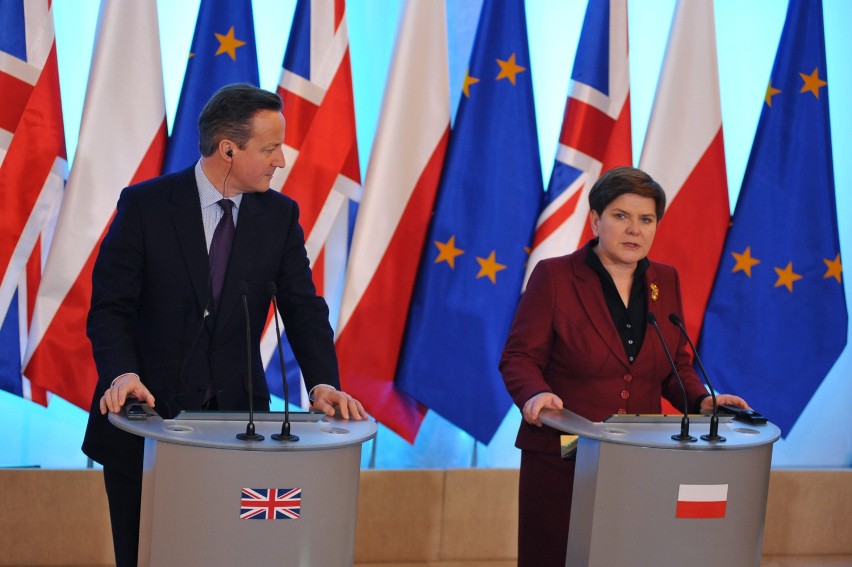 Cameron w Polsce: Chcemy pełnego strategicznego patrnerstwa między naszymi krajami