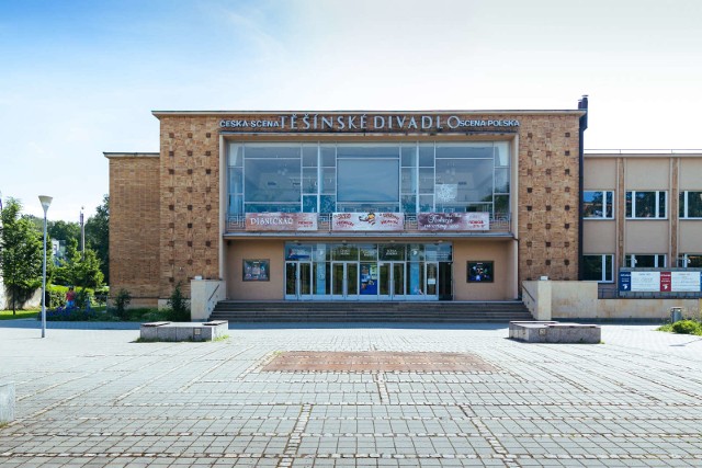 Budynek teatru w Czeskim Cieszynie