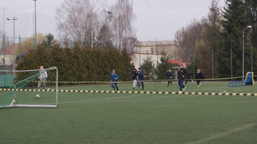 VII Skierniewicki Bieg Wagarowicza na boisku OSiR