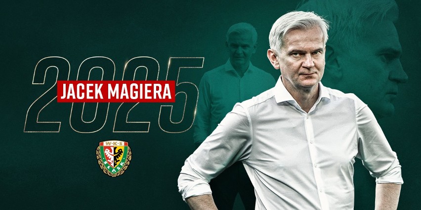 Oficjalnie: Jacek Magiera zostaje w Śląsku Wrocław. Nowy kontrakt do czerwca 2025 roku