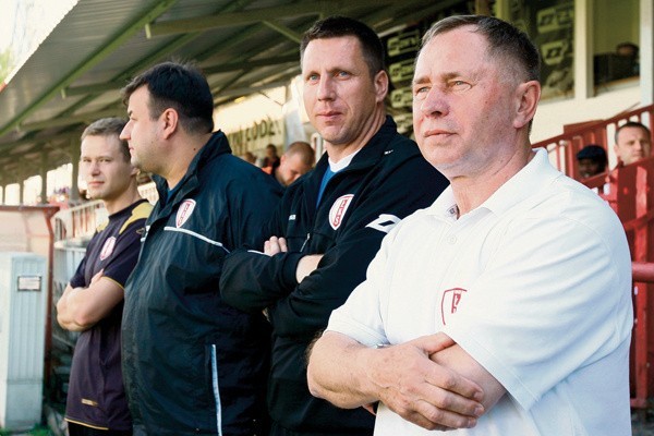 Trener Andrzej Pyrdoł liczy na dobrą grę swojej drużyny w sparingu z FC Larnaca.