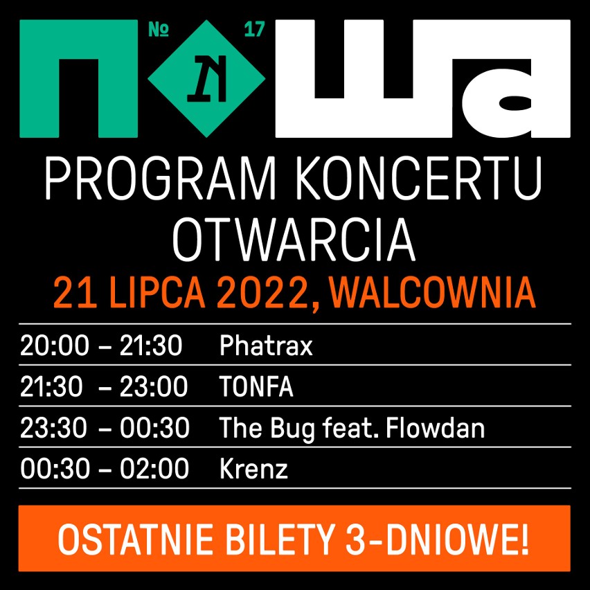 Tauron Nowa Muzyka Katowice 2022! Nowi artyści i harmonogram otwarcia. Początek festiwalu 21 lipca