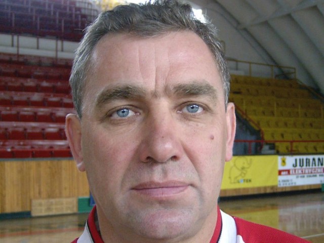 Trener Bogusław Szopa.