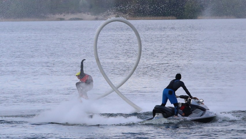 Flyboard na Pogorii III. Mistrzostwa Polski w Dąbrowie...