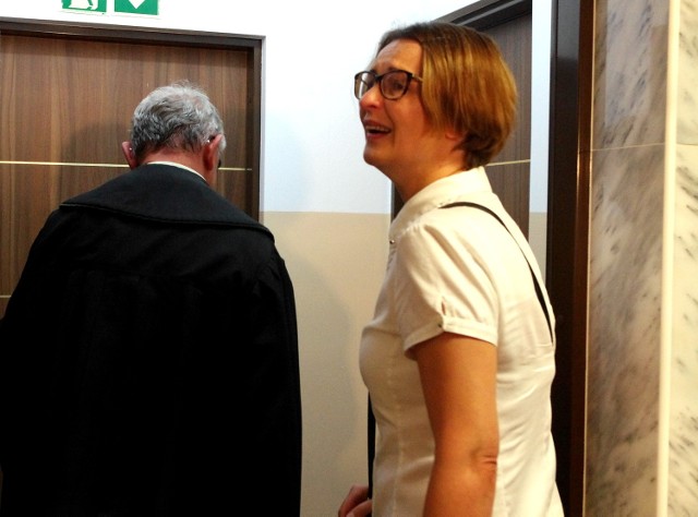 Szczęśliwa żona prezydenta Agnieszka Kiełb prosto z sądu miała jechać po męża do aresztu