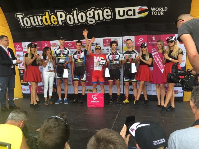 Kolarze Agrochestu Team na podium Tour de Pologne amatorów w Bukowinie Tatrzańskiej