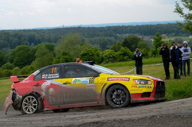 Mariusz Nowocień i Bartłomiej Jakubowski z Huzar Rally Team prowadzą w klasyfikacji mistrzostw Polski grupy N