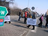 Oświęcim: protest przeciw opieszałości w sprawie budowy dróg