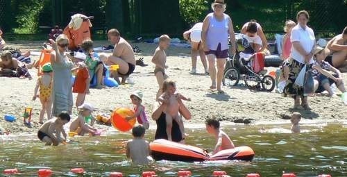 Kąpieliska w regionie cieszą się dużym zainteresowaniem.