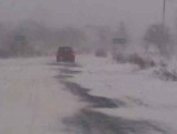 Atak zimy: zasypane drogi w powiecie lipskim