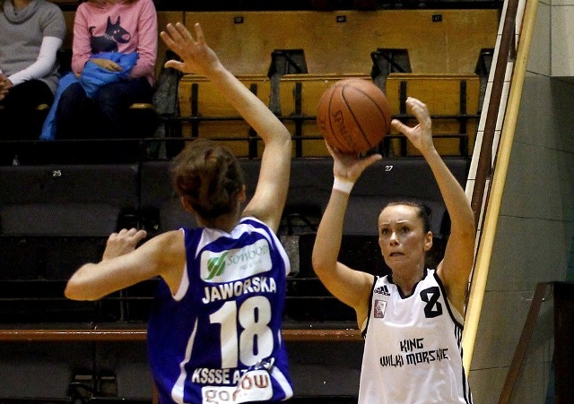 Magdalena Radwan zdobyła dla Wilczyc 11 punktów w Bydgoszczy.