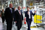 Z gospodarską wizytą w poznańskiej fabryce Volkswagena