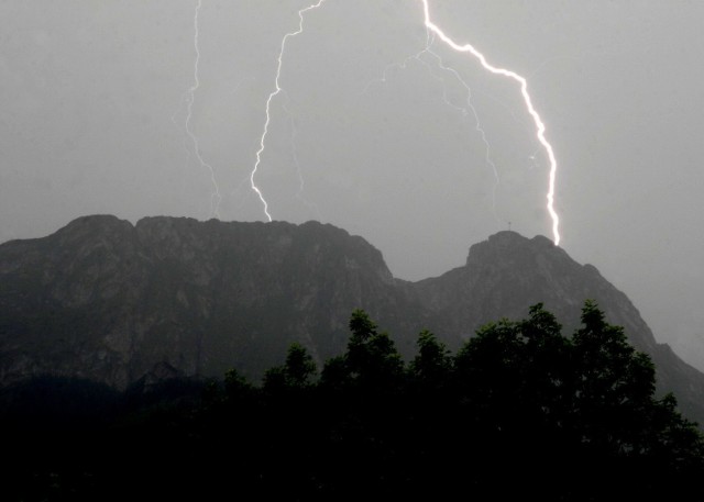 Burza w Tatrach