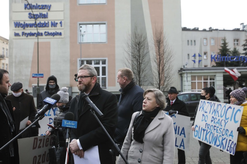 Konferencja prasowa posła Konfederacji Grzegorza Brauna...