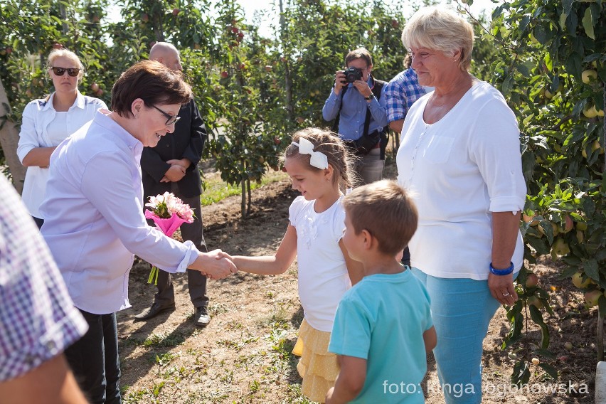 Premier Ewa Kopacz w Warce...