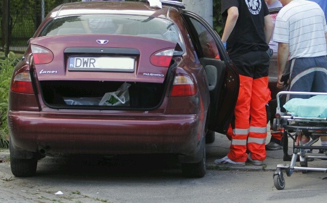 Wrocław: Wypadek na Wiosennej. Zderzyły się dwa samochody (ZDJĘCIA)