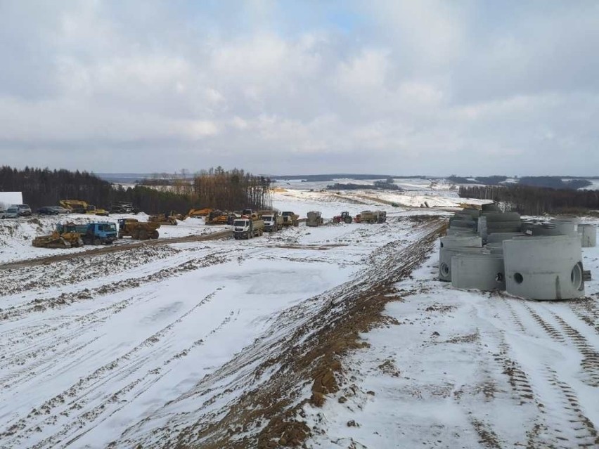 Budowa trasy S7 między Miechowem a Moczydłem