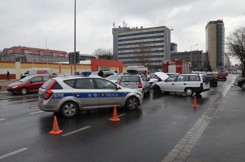 Wypadek koło Pasażu Zielińskiego