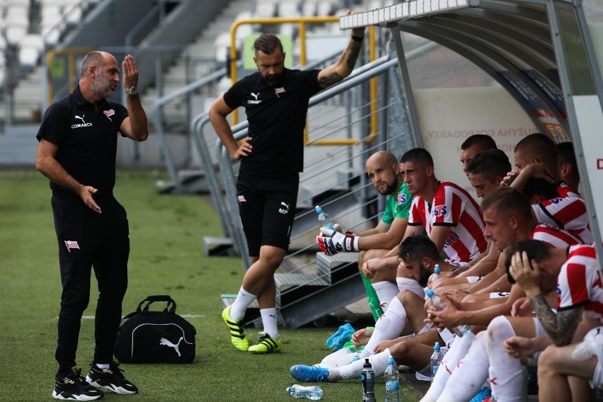 Trener Cracovii Michał Probierz