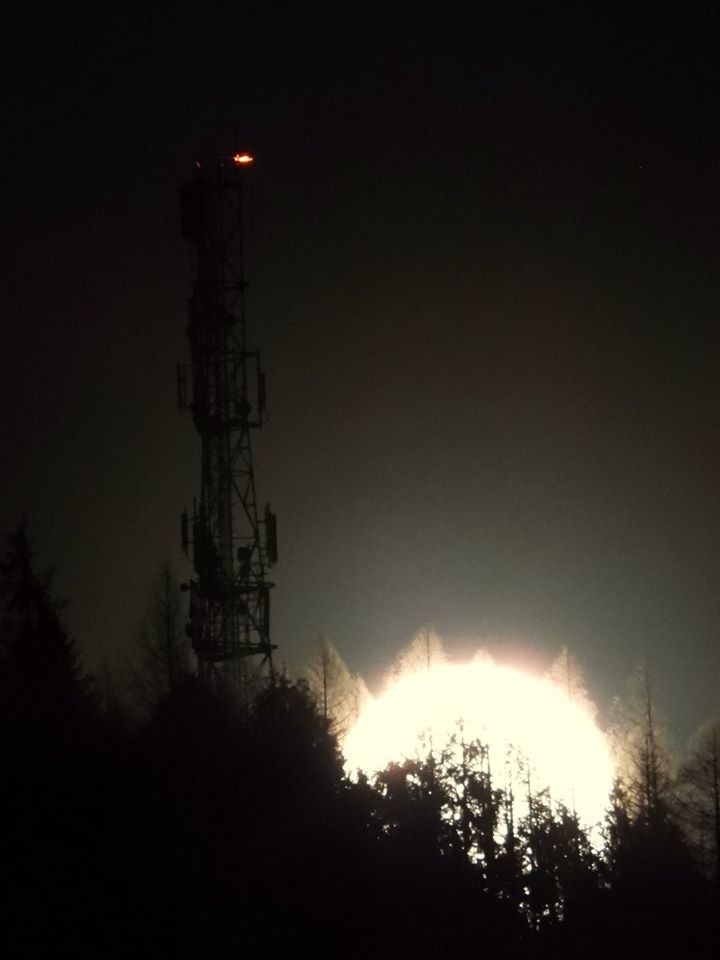 Superksiężyc nad muszyńskim Malnikiem na zdjęciach Artura Królikowskiego