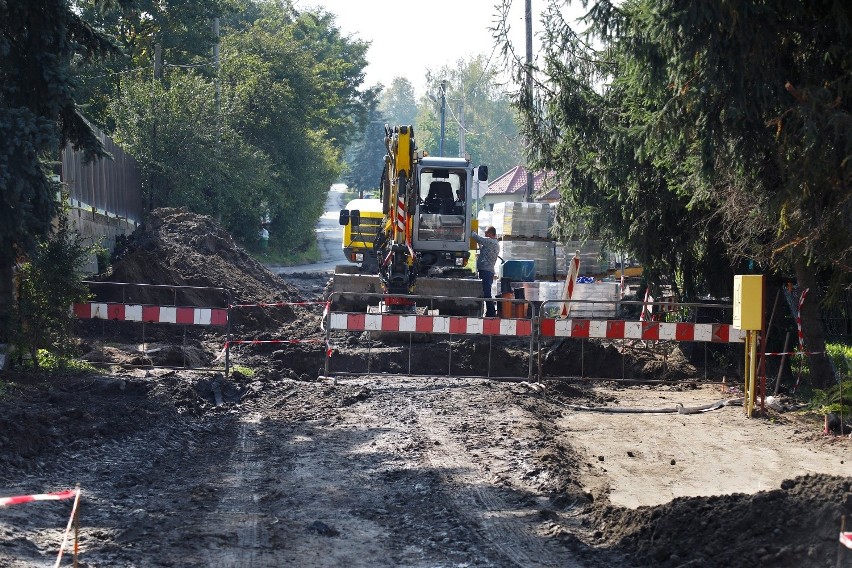 Rozpoczęła się przebudowa ul. Podgórskiej na os....