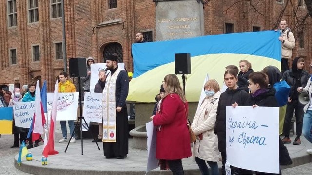 Ksiądz Dymitr Leszko z parafii greckokatolickiej w Toruniu.