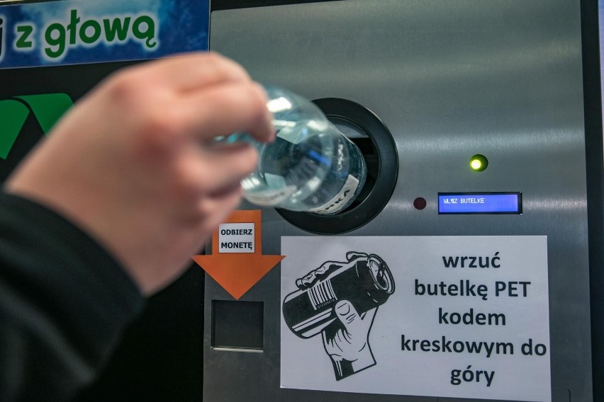 Preferowaną formą zwrotów opakowań jest zwrot do automatów...