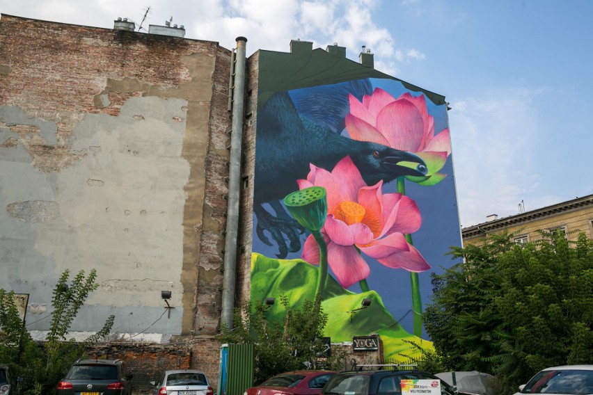 Nowy mural w Krakowie. Pojawił się na sporej kamienicy