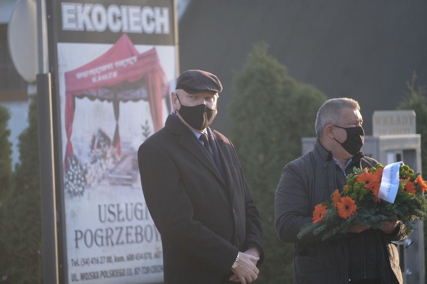 Rodzina i przyjaciele pożegnali Ryszarda Karkosika. Spoczął w rodzinnym grobowcu