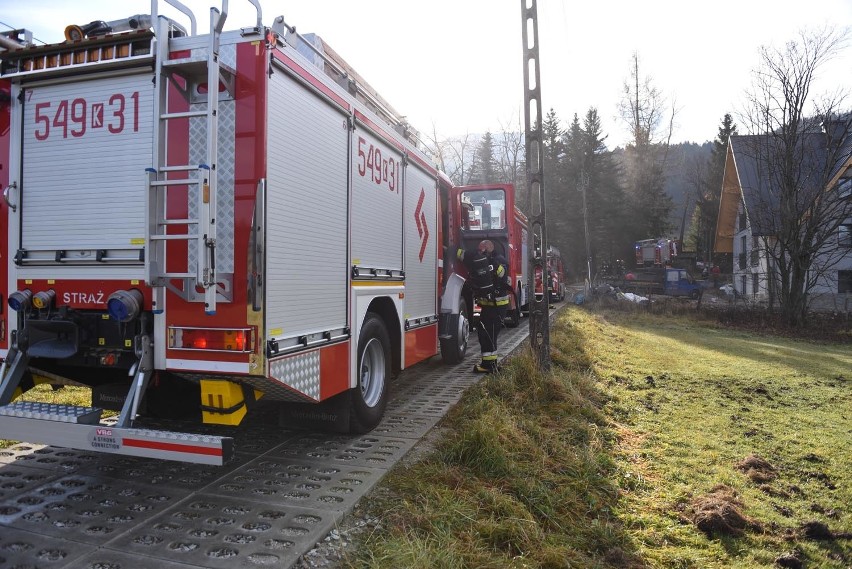 Zakopane: zgłosili pożar domu, a płonęło ognisko [ZDJĘCIA]